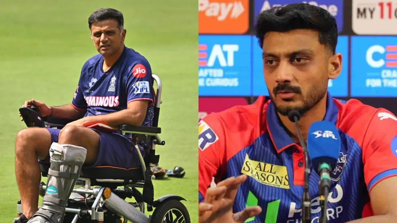 Axar Patel mocks Rahul Dravid’s blunder, laughs off Rajasthan Royals’ Super Over mess vs DC