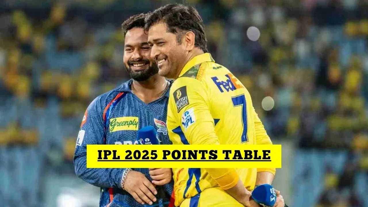 IPL Points Table, Orange Cap, Purple Cap After LSG vs CSK Match 30 – IPL 2025