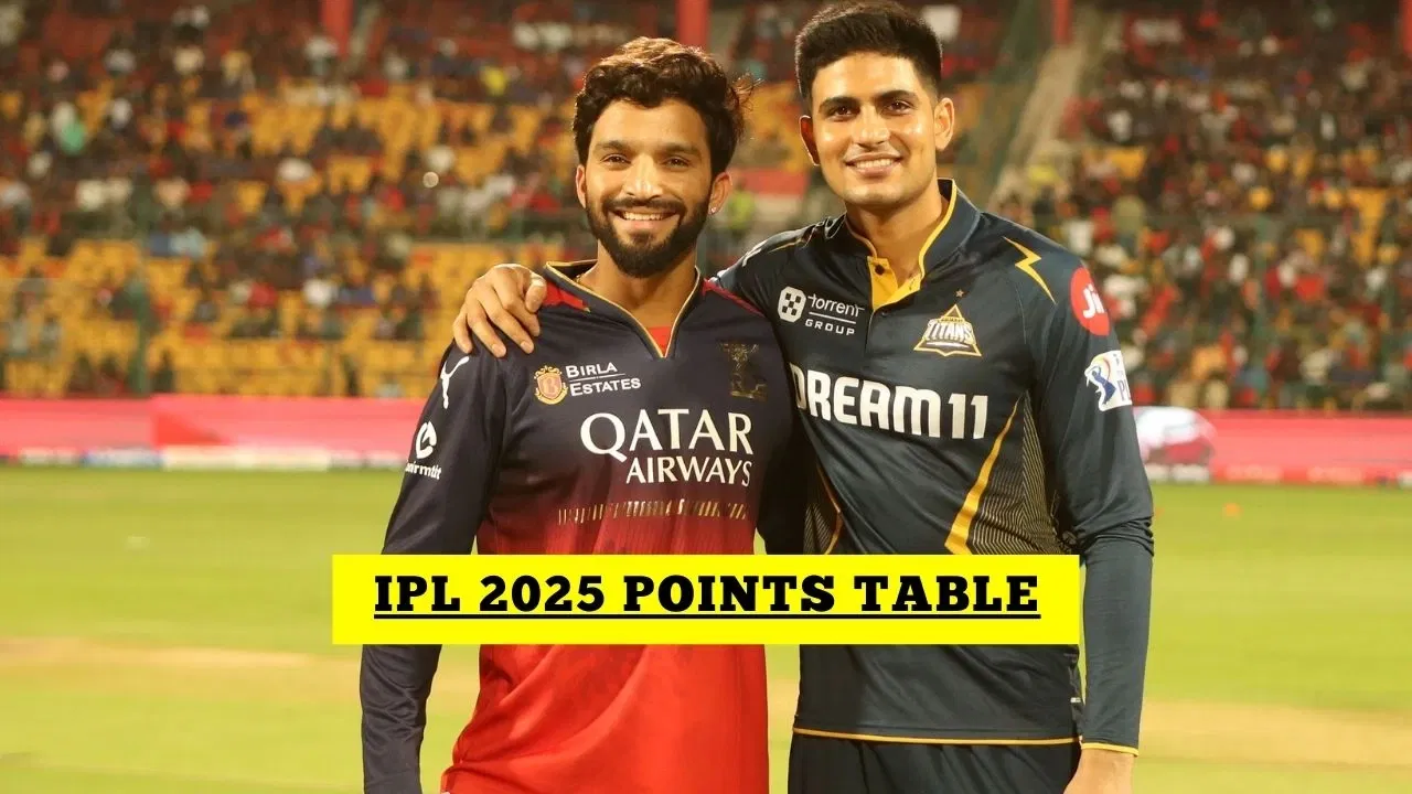 IPL Points Table, Orange Cap, Purple Cap After RCB vs GT Match 14 – IPL 2025