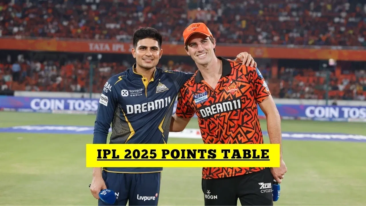IPL Points Table, Orange Cap, Purple Cap After SRH vs GT Match 19