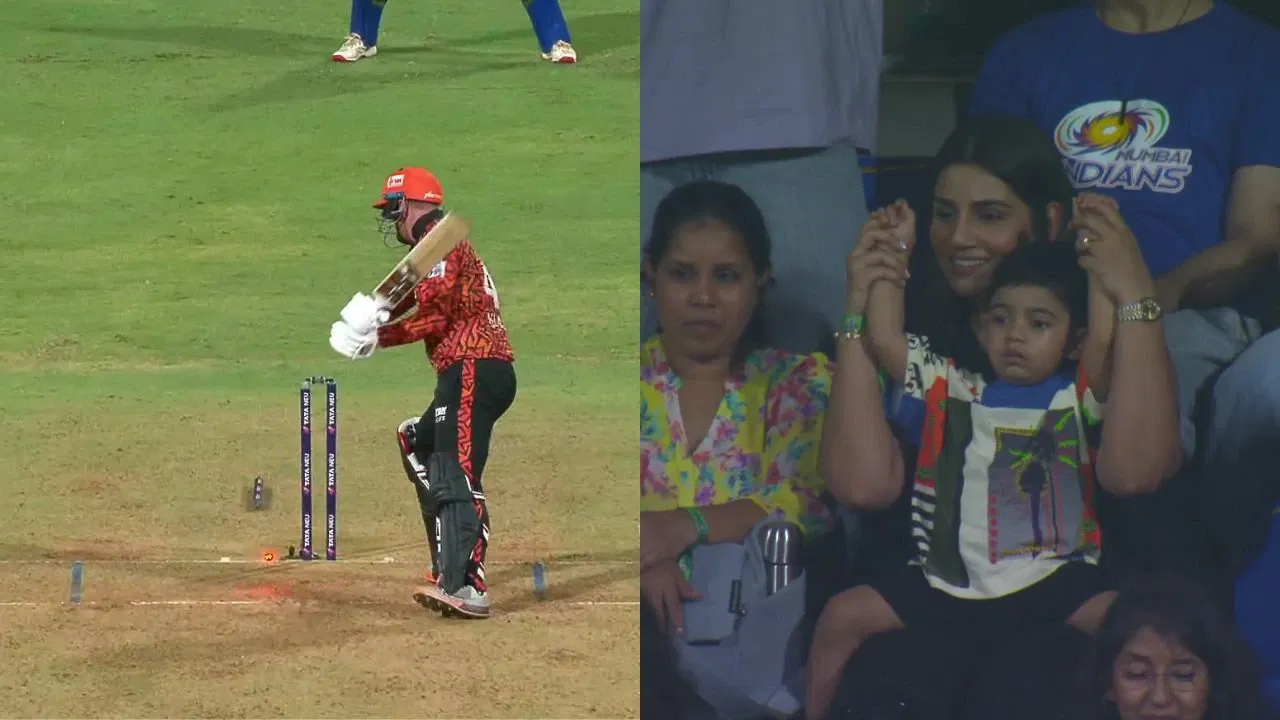 Watch: Jasprit Bumrah bamboozles Heinrich Klaasen with a ripper; Sanjana, Angad’s reaction go viral