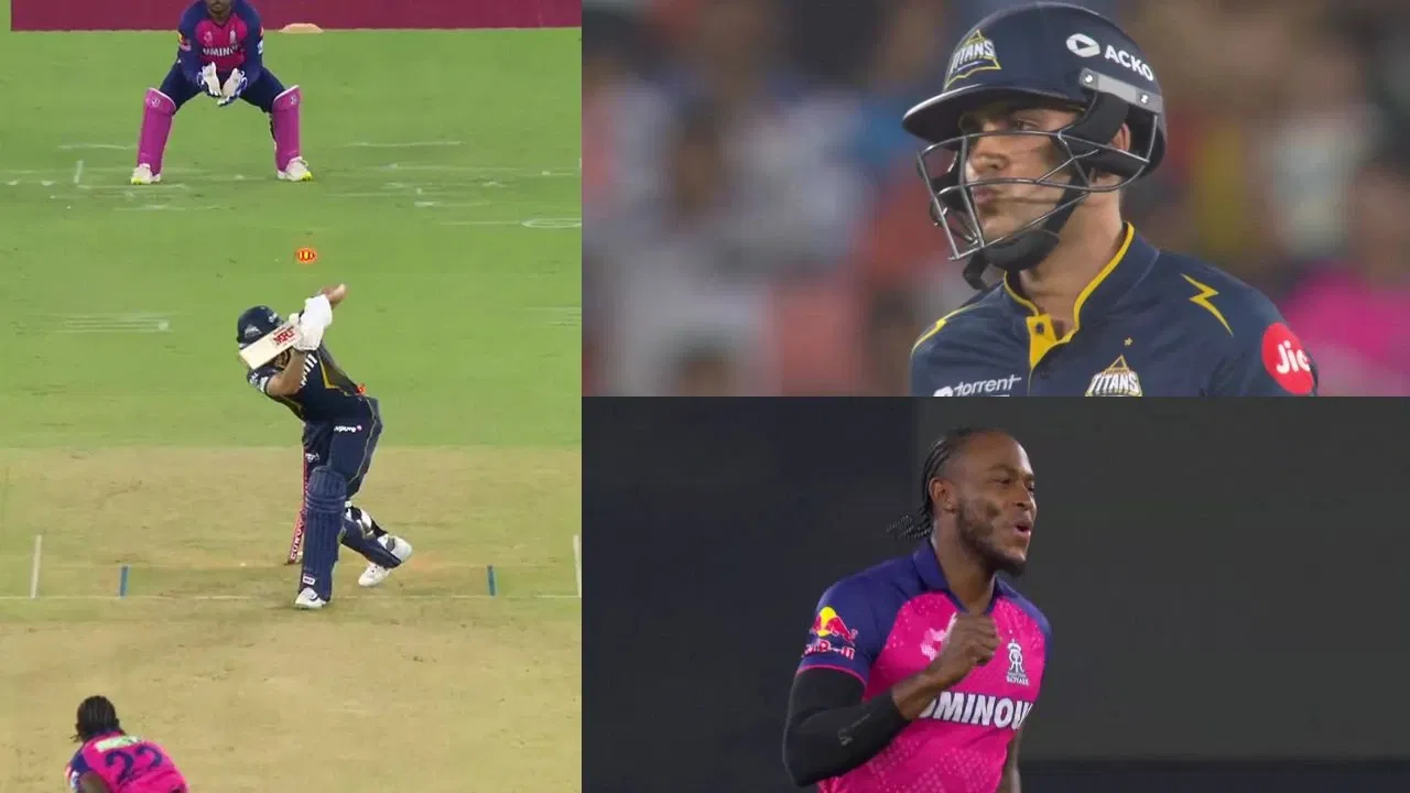 Watch: Jofra Archer bamboozles Shubman Gill with 147.7 kmph jaffa in GT vs RR clash