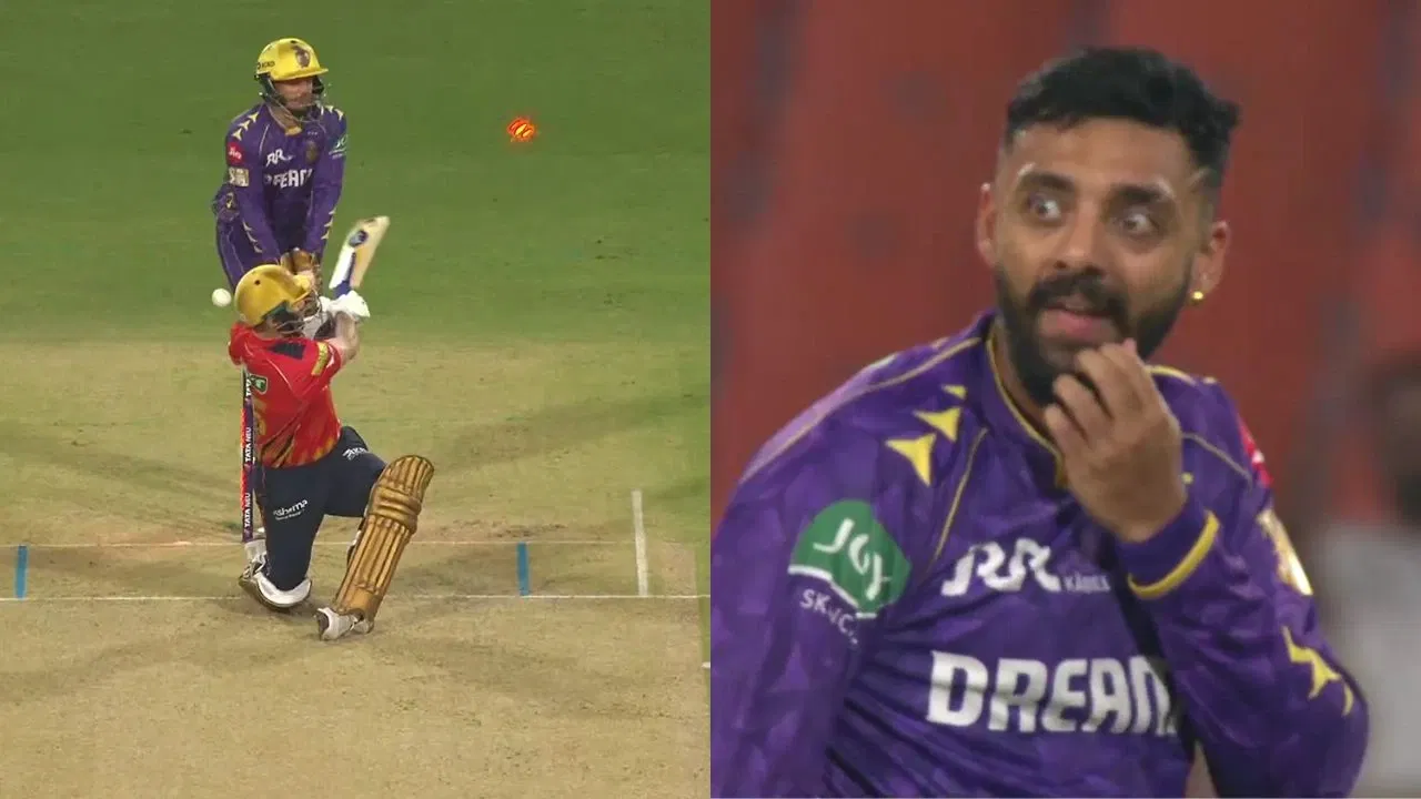Watch: Varun Chakravarthy dismantles Josh Inglis’ stumps with a beauty in PBKS vs KKR clash