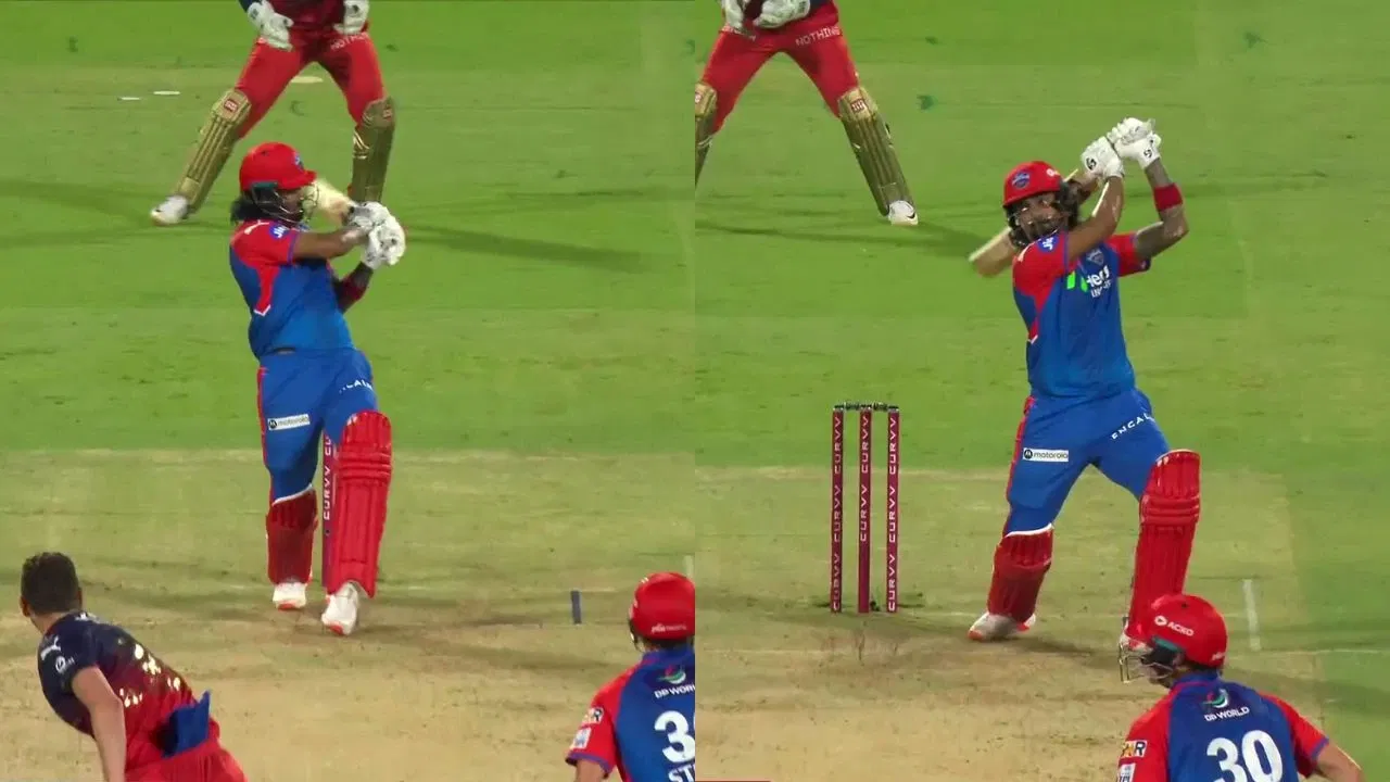 Watch: 4,4,2,2,4,6! KL Rahul humiliates Josh Hazlewood with ruthless assault in RCB vs DC clash