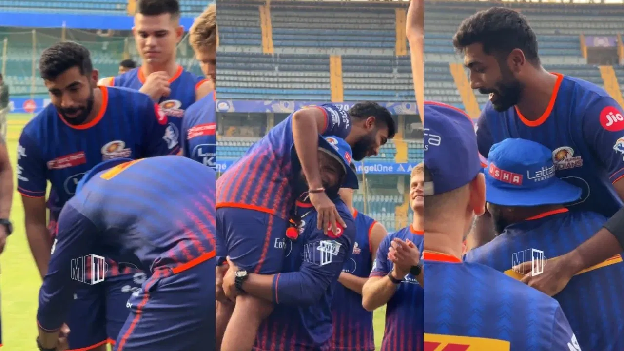 Watch: Kieron Pollard puts Jasprit Bumrah at injury risk on pacer’s return to MI camp