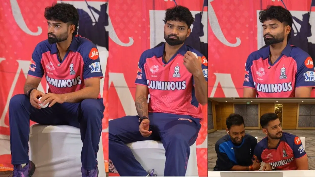 Watch: Kumar Kartikeya gets up mid interview and leaves his team Rajasthan Royals