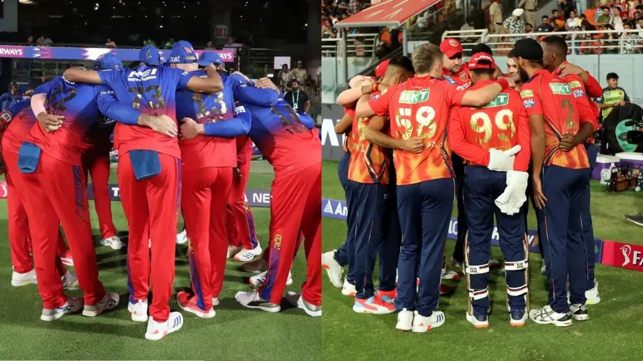 PBKS vs RCB Head-to-Head Records- IPL 2025, Match 37