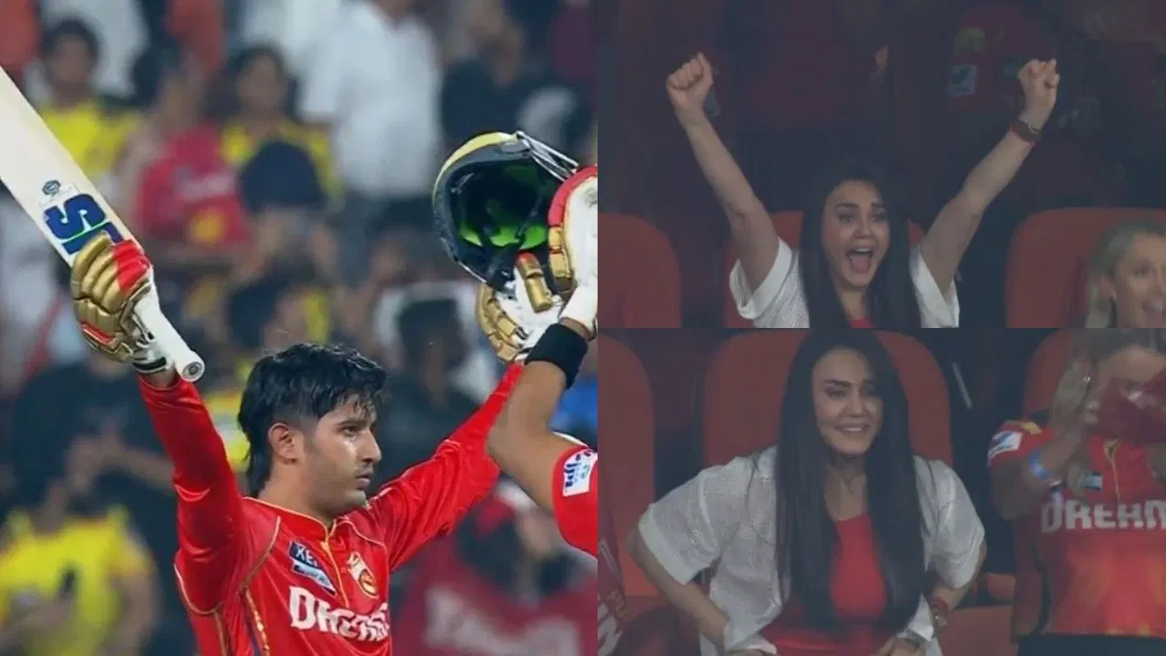 Watch: Preity Zinta goes crazy as Priyansh Arya hits fastest IPL ton by an uncapped batter