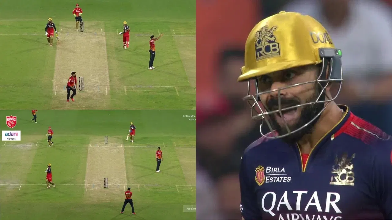 Watch: Virat Kohli angrily yells at Rajat Patidar after horrible mix-up during PBKS vs RCB clash