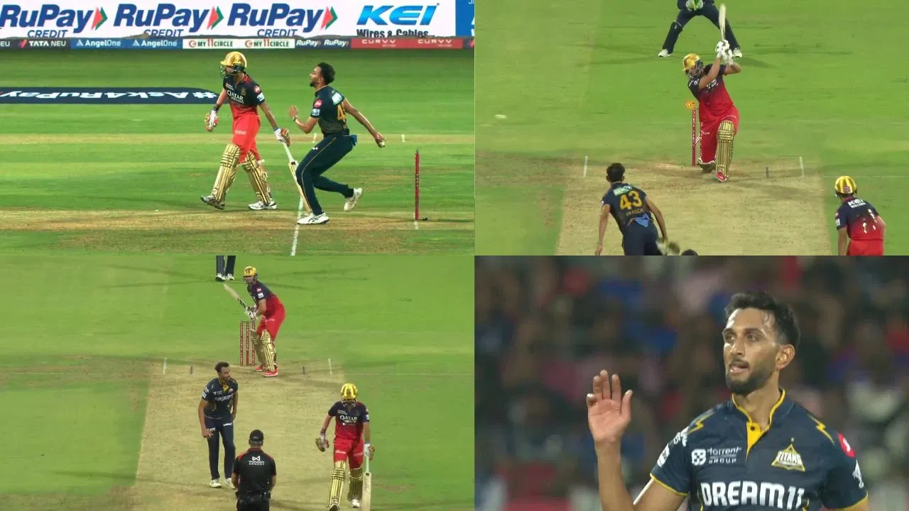 Watch: Prasidh Krishna threatens to ‘Mankad’ Bhuvneshwar Kumar, then gives ‘bye-bye’ send-off to Tim David