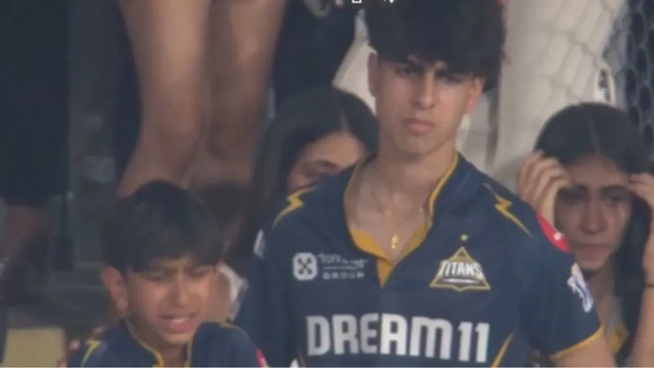 Watch: Ashish Nehra’s children, Shubman Gill’s sister cry uncontrollably after GT’s Eliminator loss