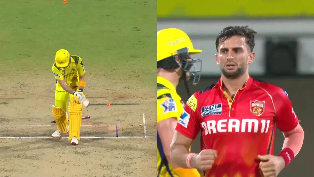 Watch: Dewald Brevis plays one of IPL’s ugliest shots, gets castled by Azmatullah Omarzai