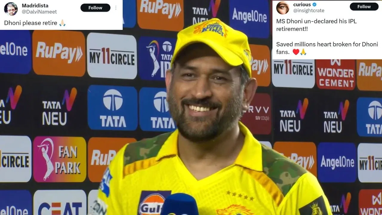 “He’s been a disaster”: Twitter erupts as MS Dhoni declines to retire despite IPL 2025 horror show