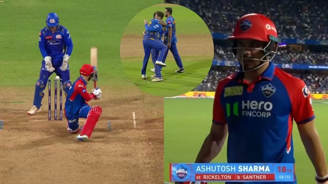 Watch: Mitchell Santner Bowls 2 Dream Deliveries To Dismiss Ashutosh Sharma, Sameer Rizvi Inside An Over