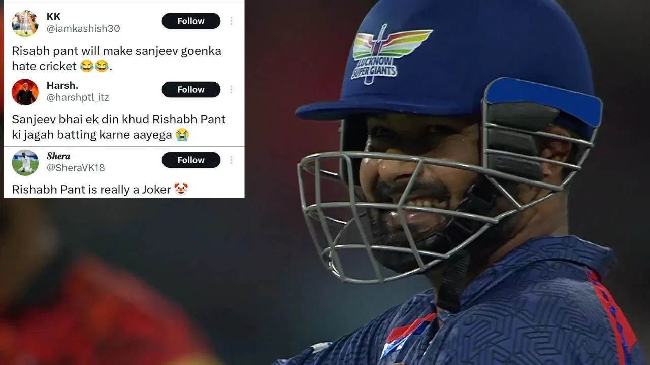 “Rishabh Pant will make Sanjiv Goenka hate cricket”: Twitter reacts to LSG captain’s failure vs SRH