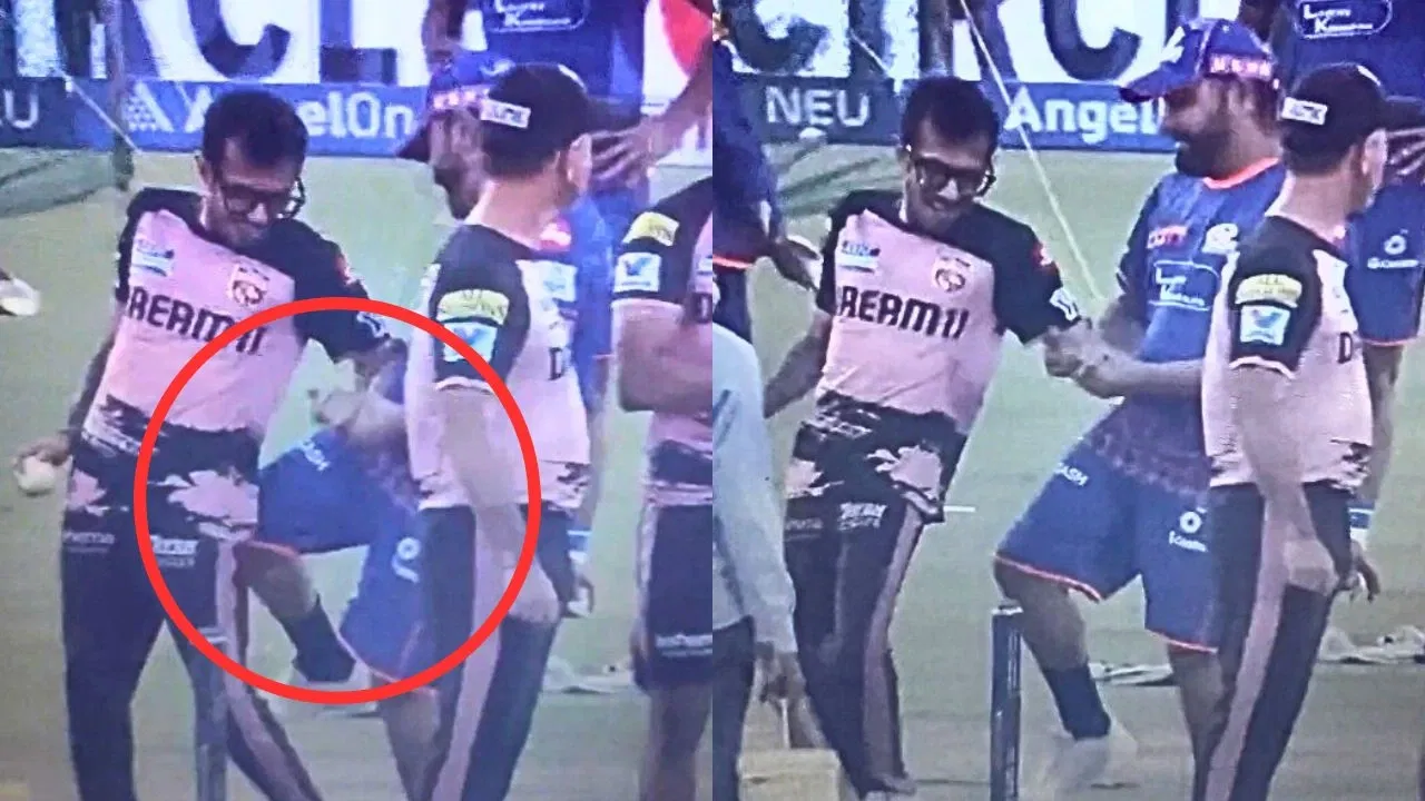 Watch: Rohit Sharma Brutally Beats Up ‘Injured’ Yuzvendra Chahal Ahead Of PBKS vs MI Clash