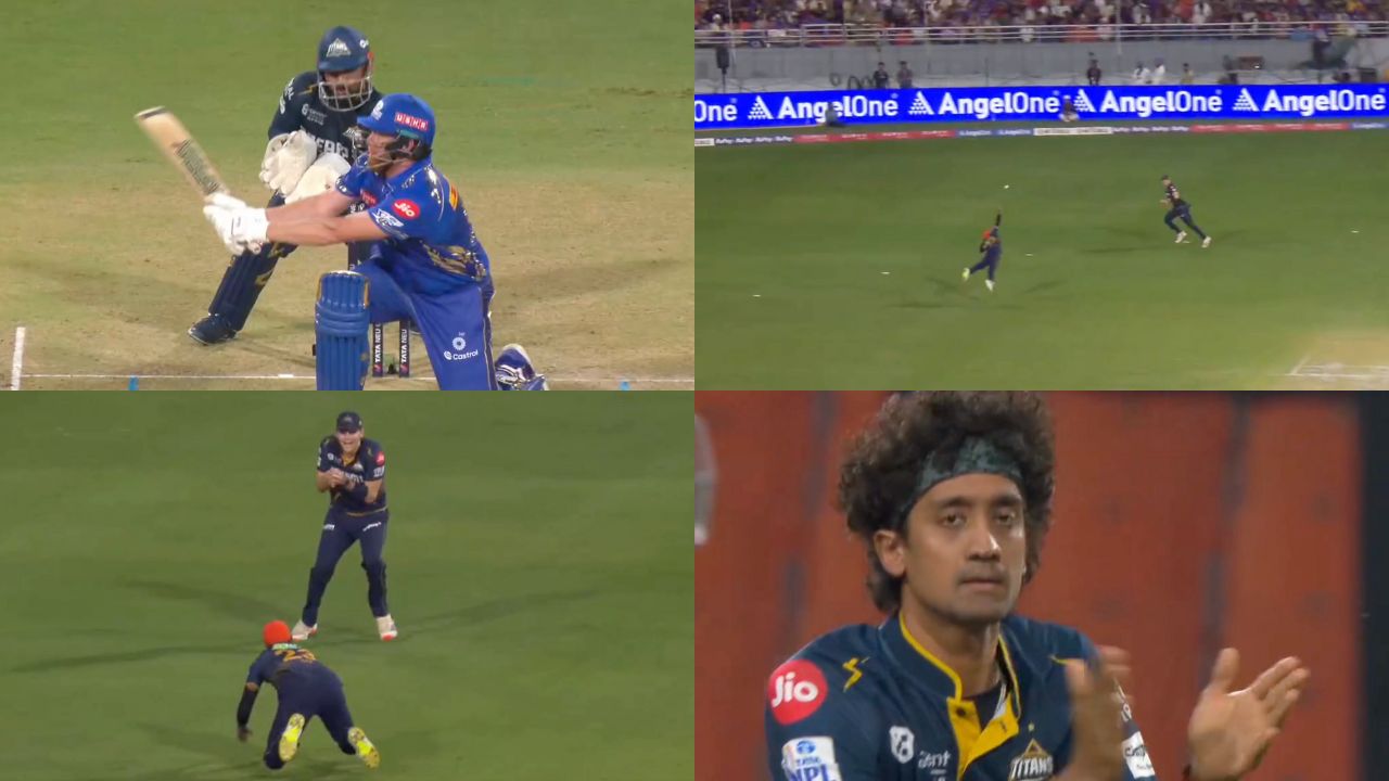 Watch- Sai Sudharsan-Gerald Coetzee’s jaw-dropping relay catch to dismiss Jonny Bairstow