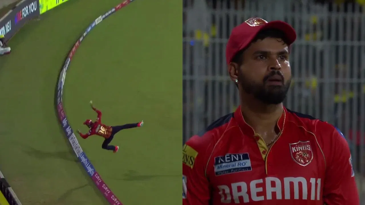Watch: Shreyas Iyer pulls off outrageous save at boundary to deny Sam Curran a certain six