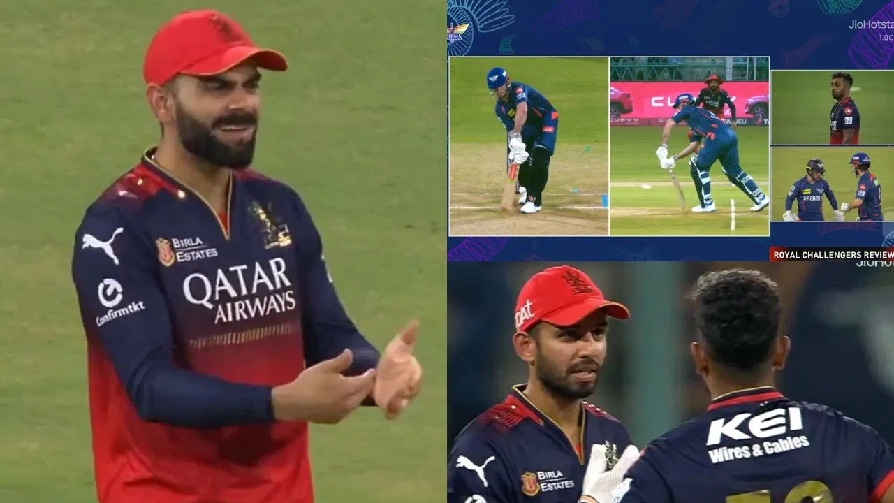 Watch: Virat Kohli fumes as Jitesh Sharma ignores him and burns review in LSG vs RCB clash
