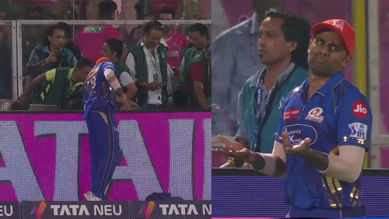 Watch: Suryakumar Yadav, Cameramen produce hilarious gully cricket moment with confused hunt for lost ball