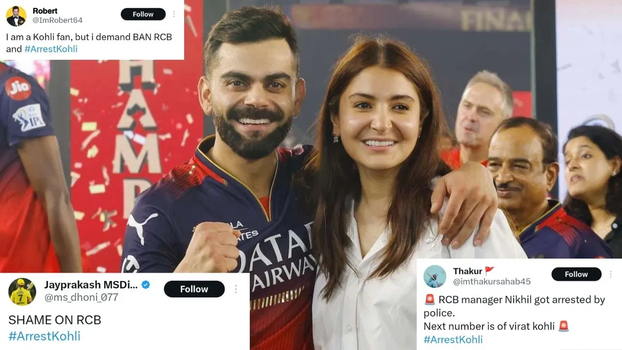 Virat Kohli’s arrest demanded after Bengaluru stampede tragedy