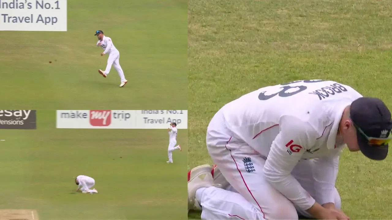 Watch: Ben Duckett’s dangerous throw knocks out Harry Brook in India vs England 1st Test