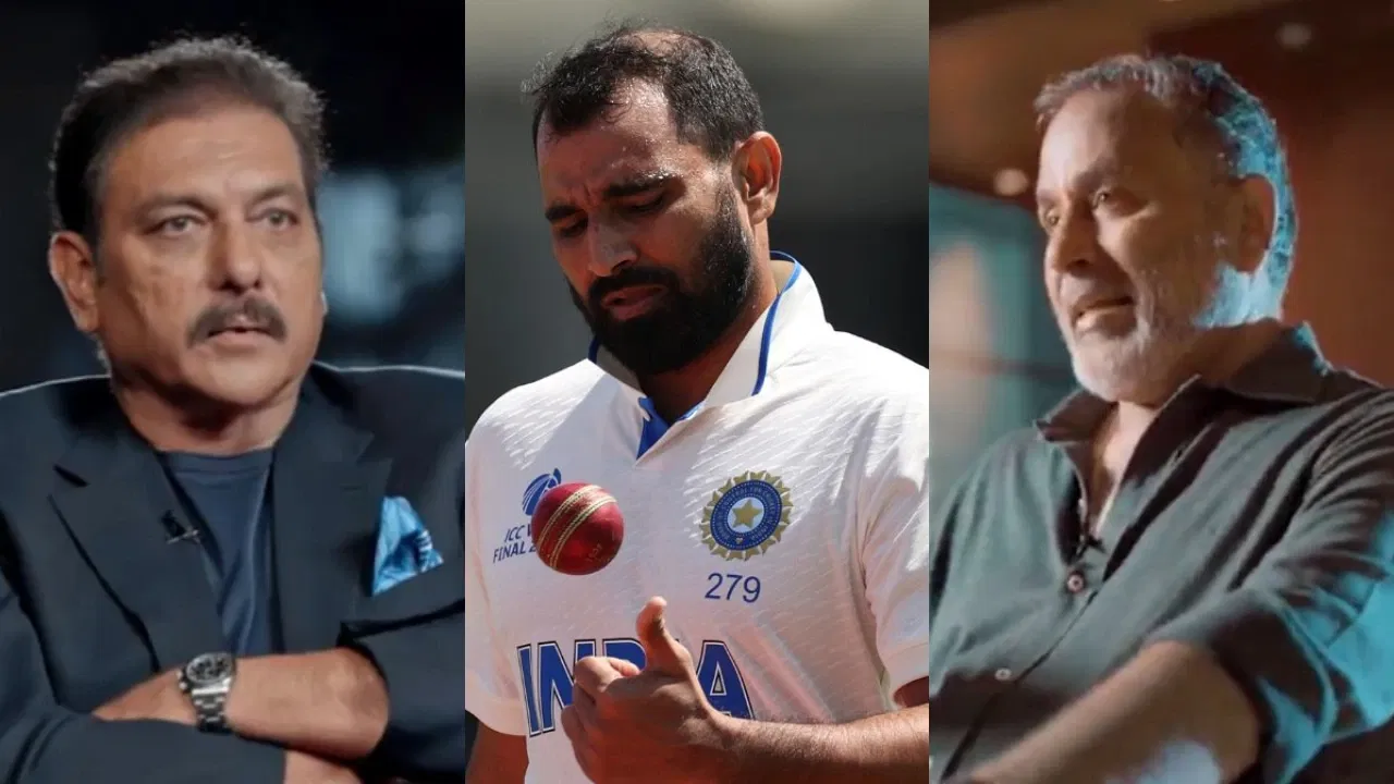 “Mohammed Shami threw food, dragged Bharat Arun to leave him”- Ravi Shastri sends shockwaves