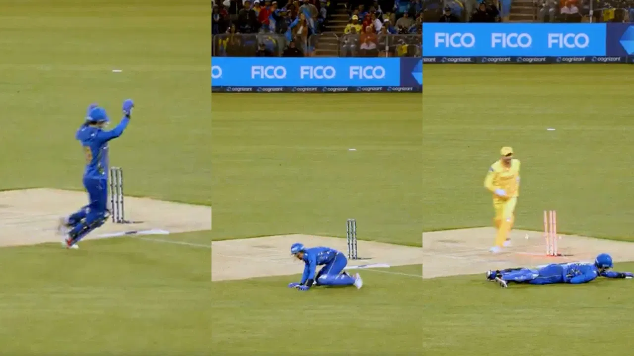 Watch: Trent Boult involved in worst run-out ever in MLC 2025 after comical bat drop