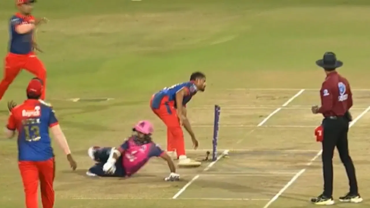 Watch: MPL 2025 match erupts in madness as horrible collision, missed run-outs, overthrow create mayhem