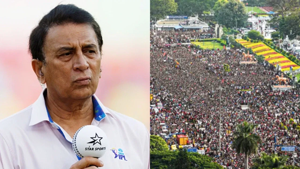 Sunil Gavaskar blames RCB’s 18-year wait for IPL trophy for Bengaluru Stampede