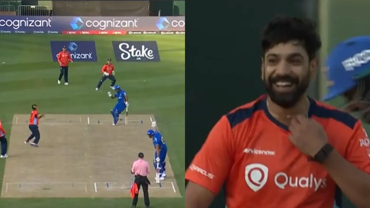 Watch: Haris Rauf shows nonsense aggression in MLC 2025, tries to intimidate Tajinder Singh