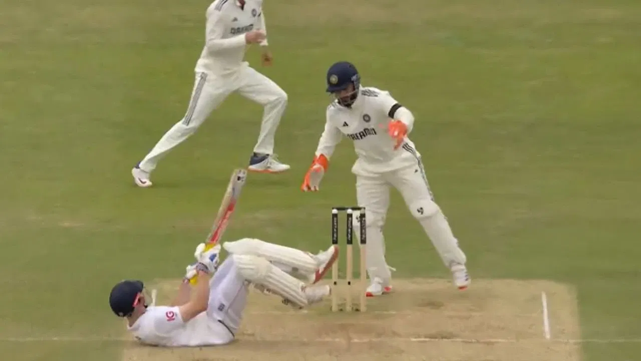 Watch: Harry Brook turns into Rishabh Pant, slaps Ravindra Jadeja for 4 with outrageous shot