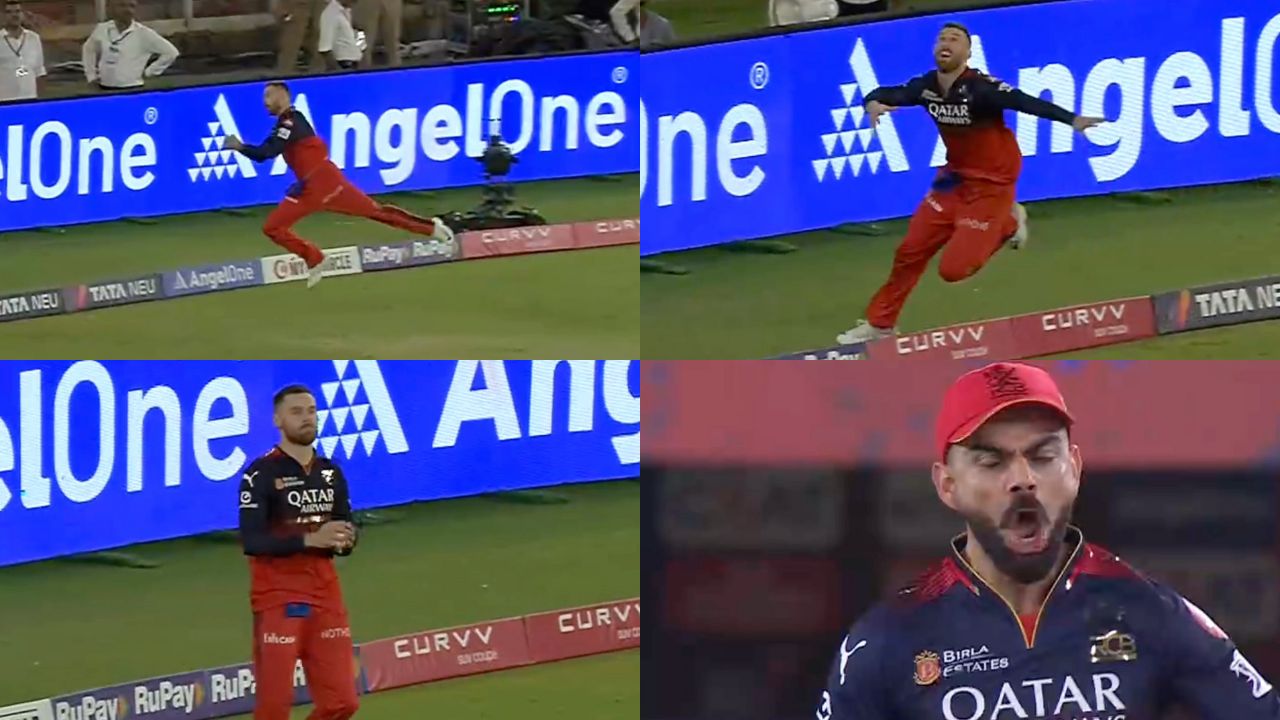 Watch: Phil Salt gives CPR to Virat Kohli and RCB with a stunning catch of Priyansh Arya