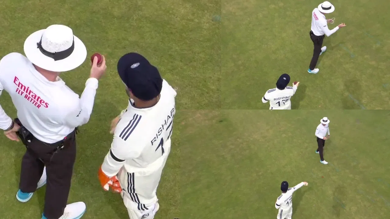 Rishabh Pant tightly slapped by ICC after Umpire altercation