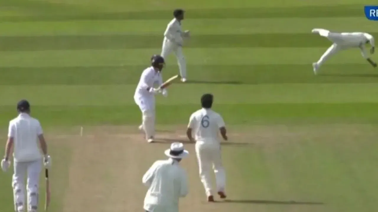 Watch: Sarfaraz Khan silences fitness critics, grabs a screamer at slip against England Lions