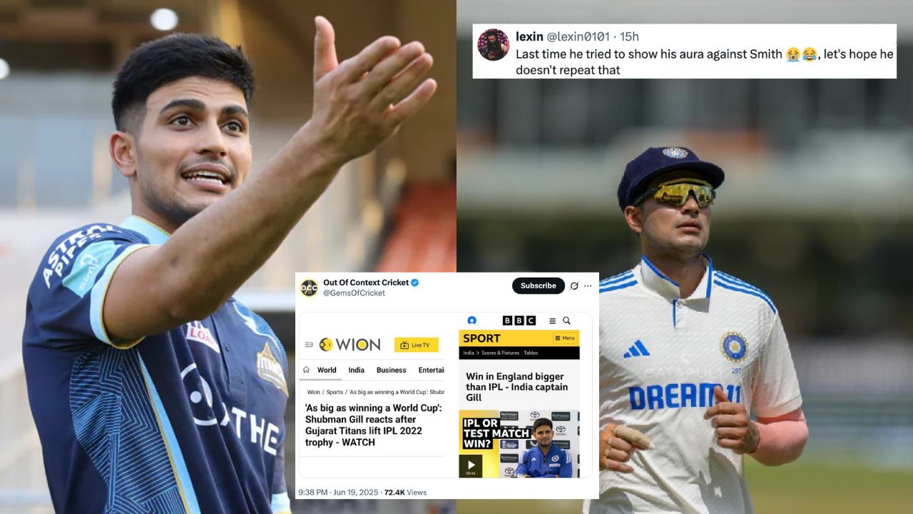 “Clueless captaincy era begins”- Shubman Gill torn apart by fans after Press Conference blunder