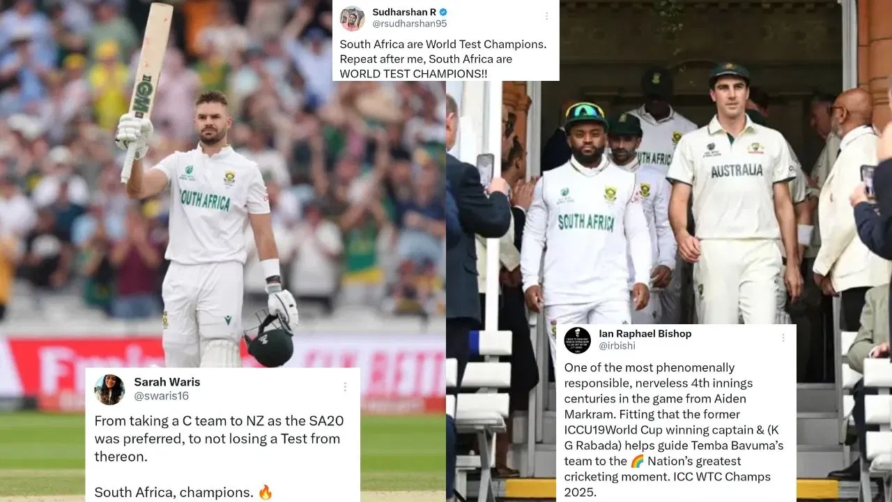 “Lord Bavuma, It’s time for Africa”: Twitter reacts as South Africa beat Australia to win WTC Final 2025