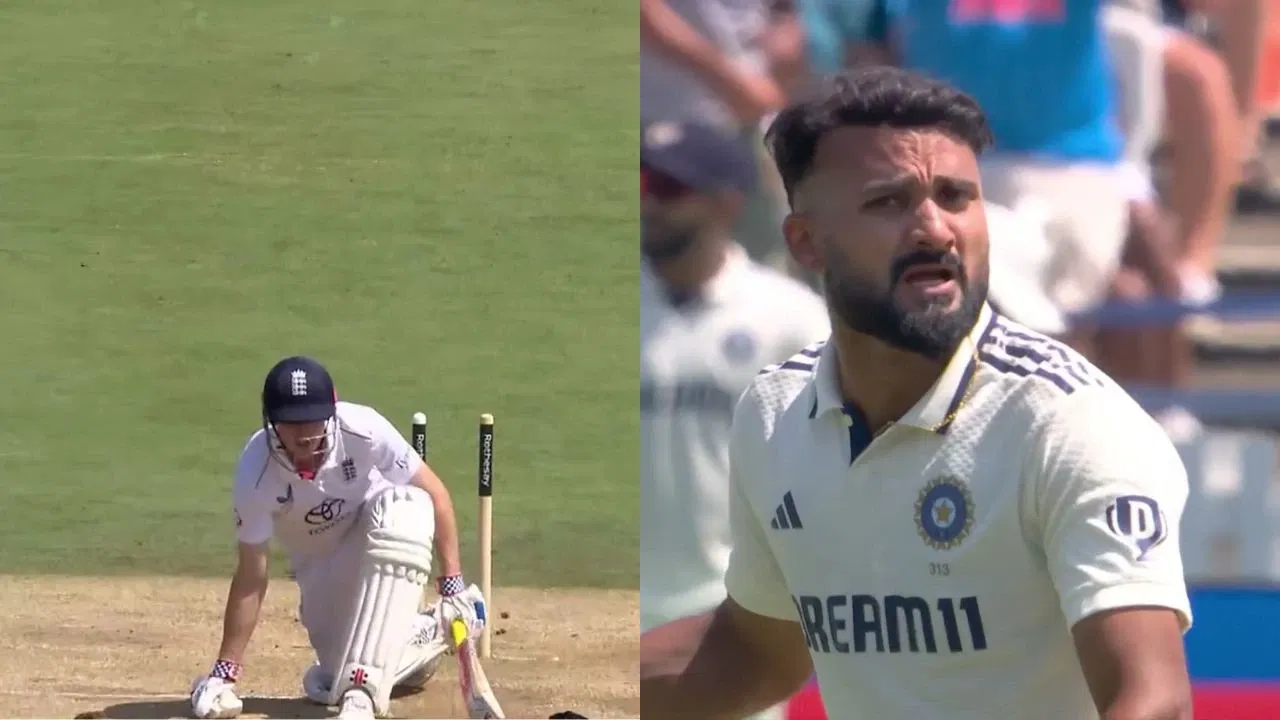 Watch: Akash Deep gets perfect revenge on Harry Brook after being hammered for 3 boundaries in a row