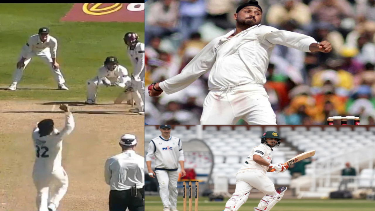 Watch: Ishan Kishan mocks Harbhajan Singh by imitating his bowling action in County Championship