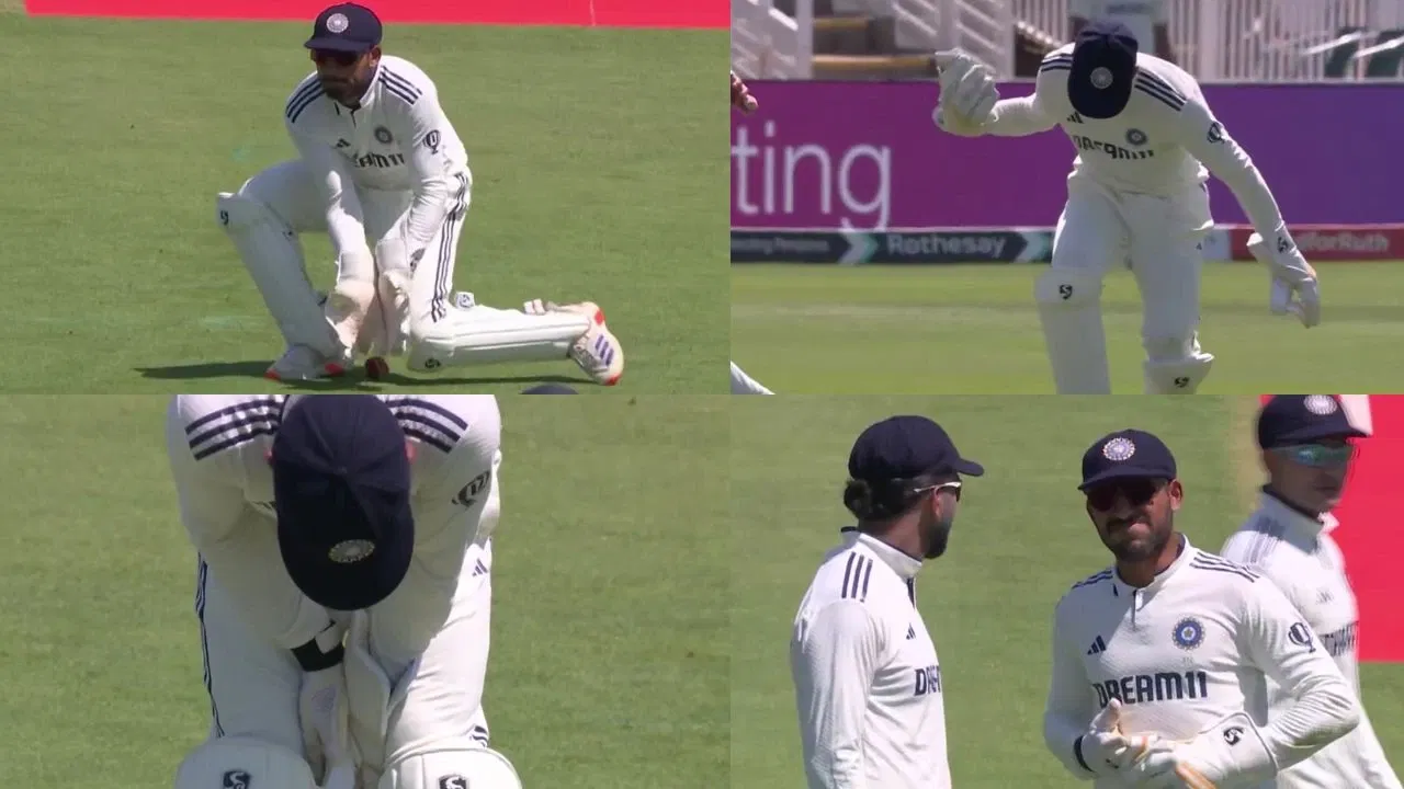 Watch: Dhruv Jurel gets injured following Rishabh Pant’s blow at Lord’s as India suffer double setback