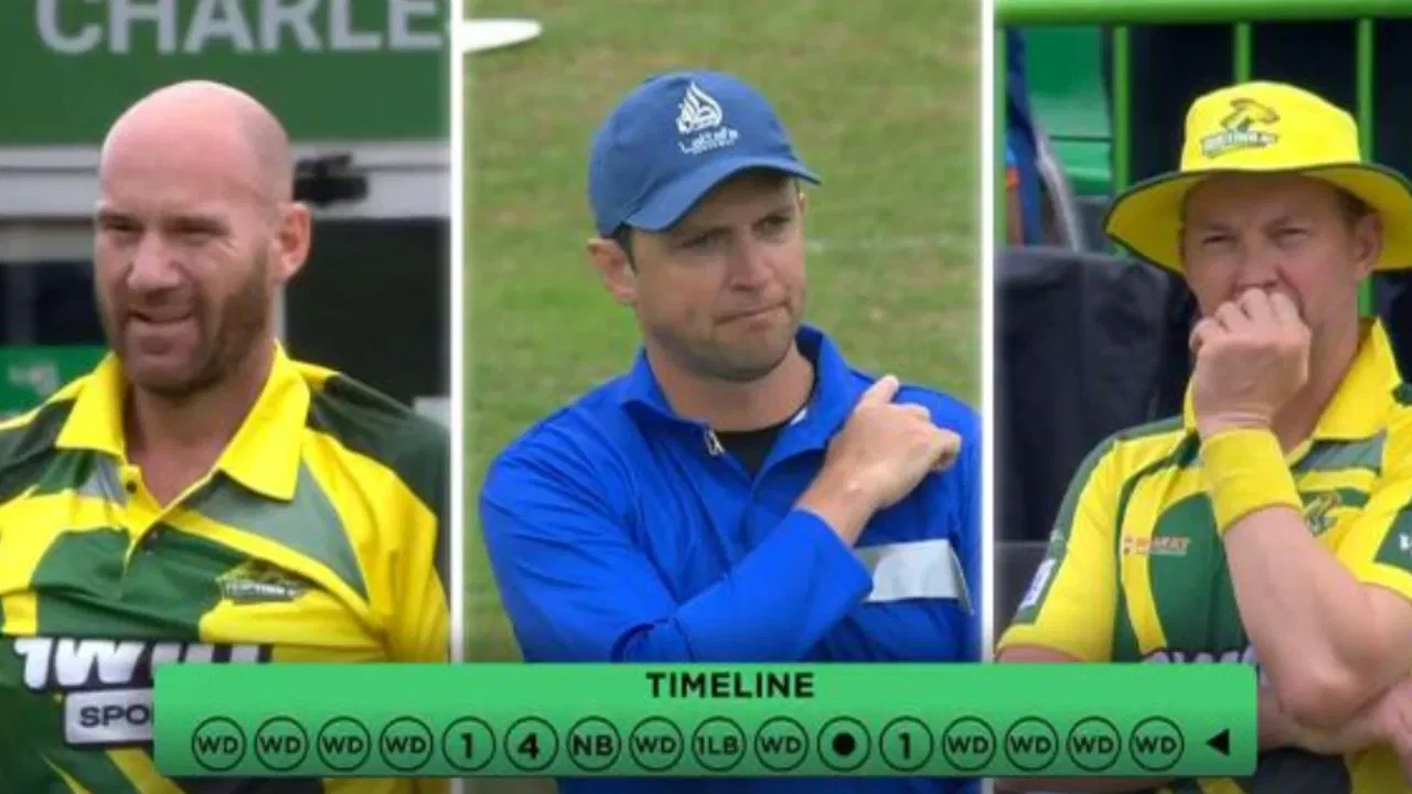 “17 balls in 1 over”- John Hastings’ bizarre over in WCL 2025 sends spot fixing shockwaves