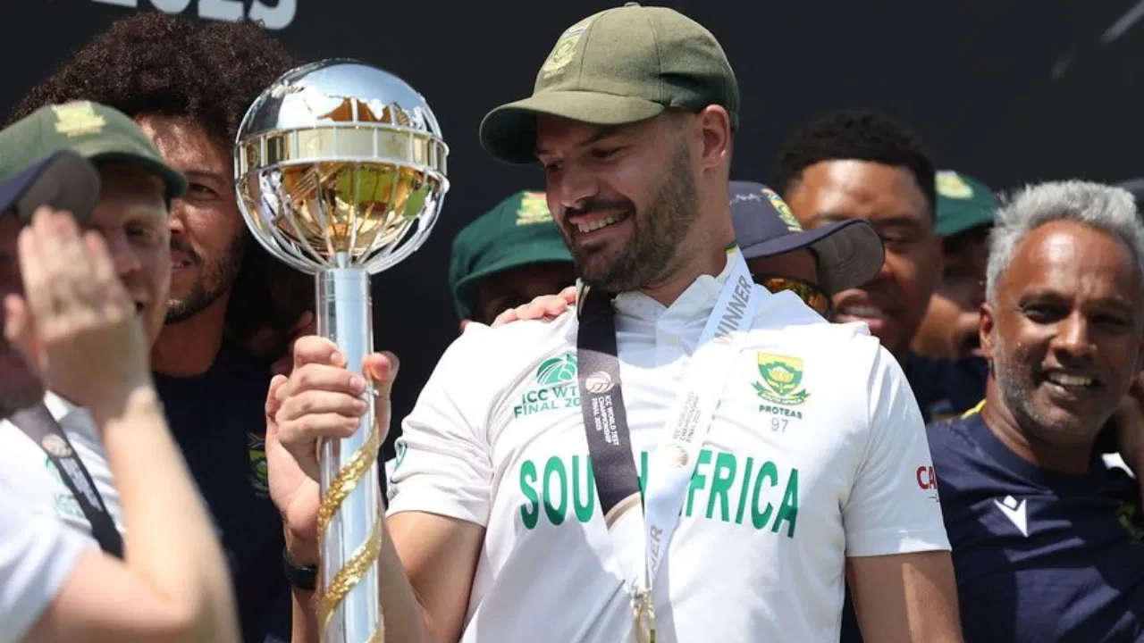 Aiden Markram beats GIANTS to win ICC Player of the Month Award for June 2025