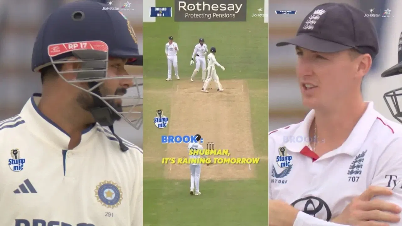 Watch: Harry Brook viciously sledges Shubman Gill, Rishabh Pant during Edgbaston Test