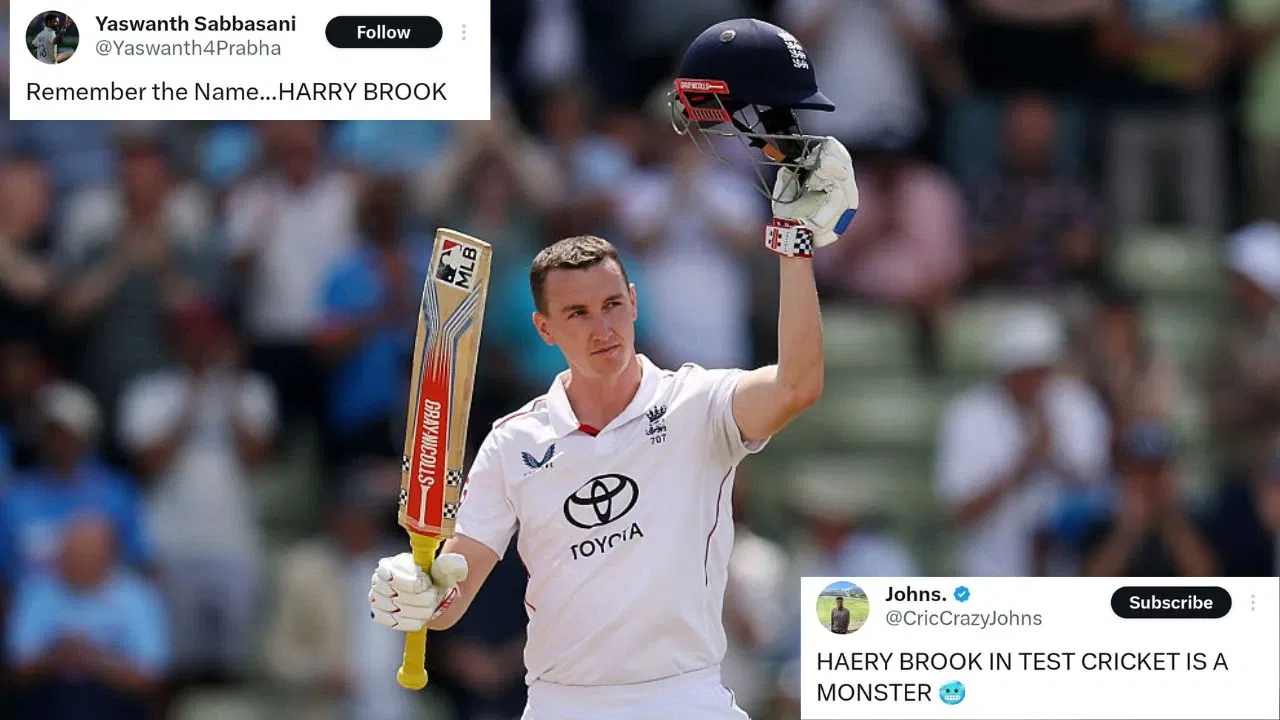 “Harry Brook in Test cricket is a monster” – Twitter reacts to batter’s brilliant hundred in Edgbaston Test