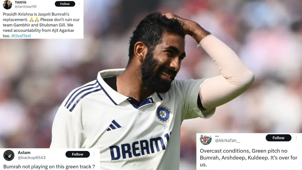 “Workload management merchant takes rest in series decider”: Jasprit Bumrah blasted for skipping Oval Test