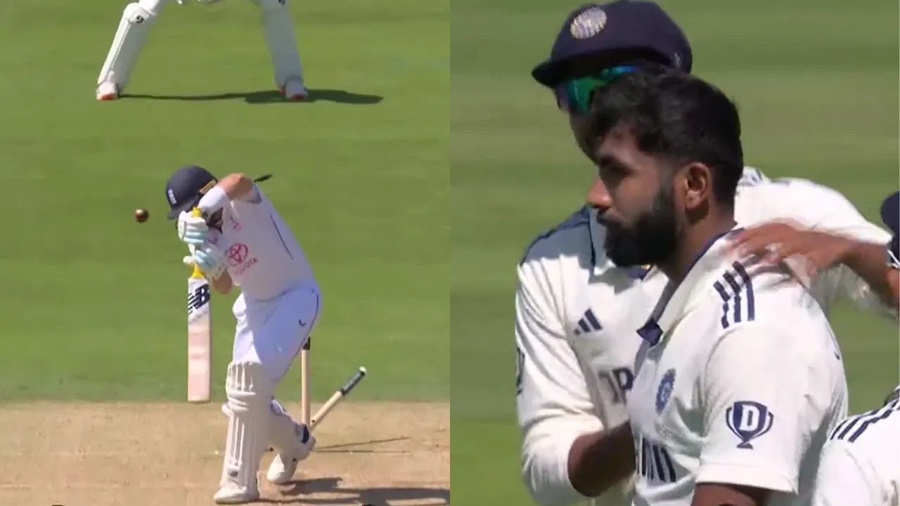 Watch: Jasprit Bumrah rattles Joe Root’s stumps with a ripper on Day 2 of Lord’s Test