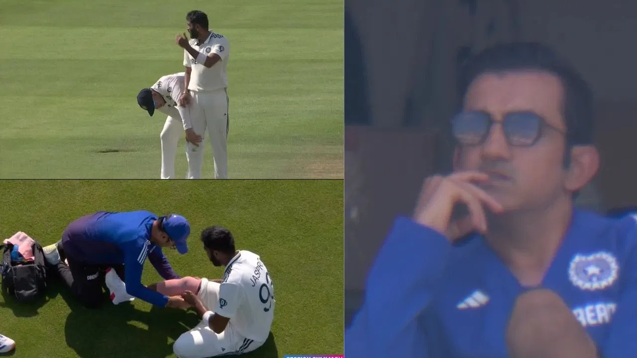 Watch: Jasprit Bumrah INJURY blow shocks Gautam Gambhir at Lord’s, pacer does this next