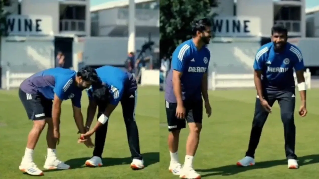 Watch: Jasprit Bumrah brutally trolls Shardul Thakur, makes latter touch his feet