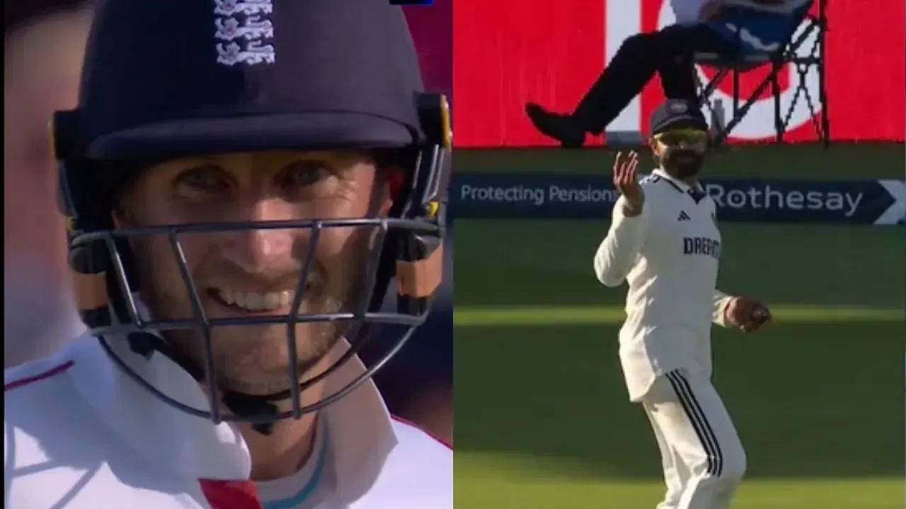 Ravindra Jadeja insults Joe Root, throws open challenge before 100, hostile England crowd steps in