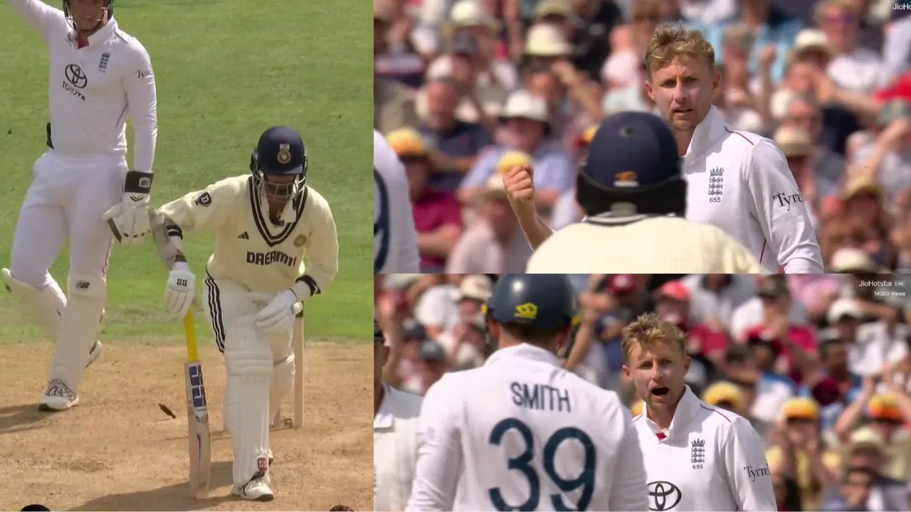 Watch: Joe Root gives fiery send-off to Washington Sundar after dismissing him with ripper